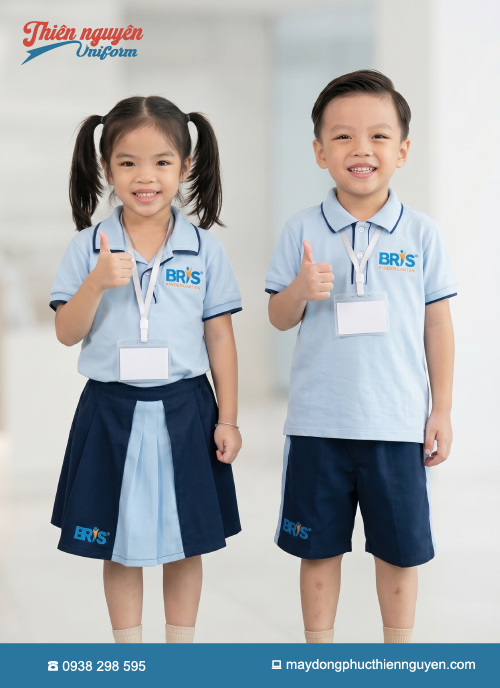 Đồng phục cho trẻ mầm non trường Blue Ridge