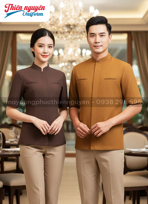 Đồng phục nhân viên nhà hàng - 048