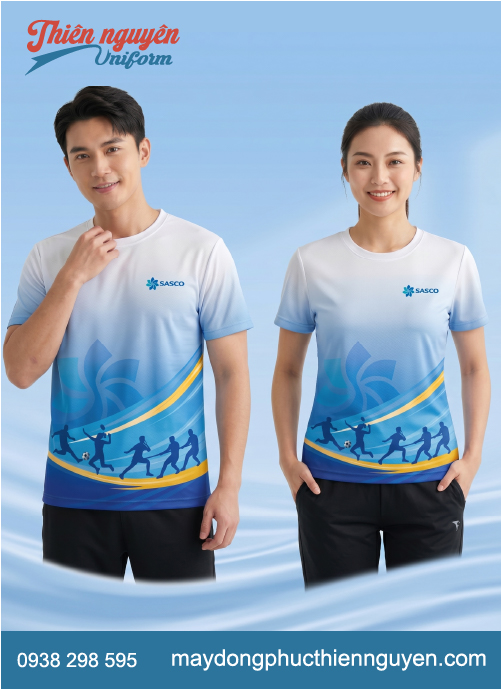 Áo thun chạy bộ Sasco
