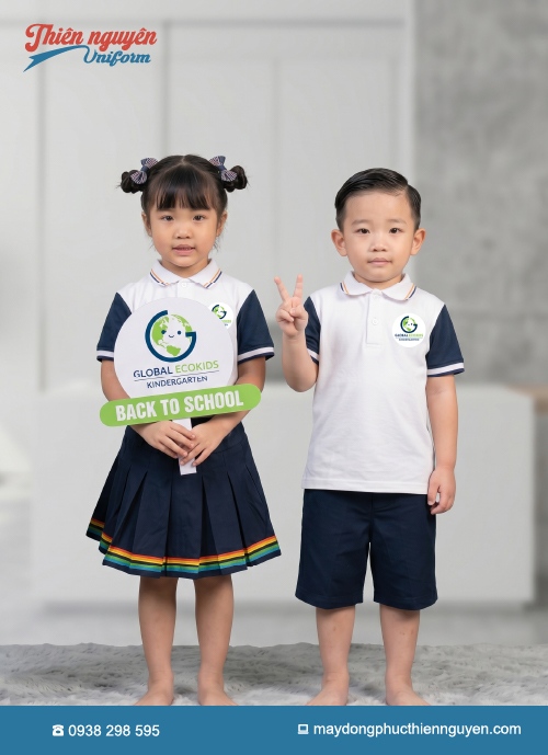 Đồng phục cho trẻ mầm non trường Global Ecokids