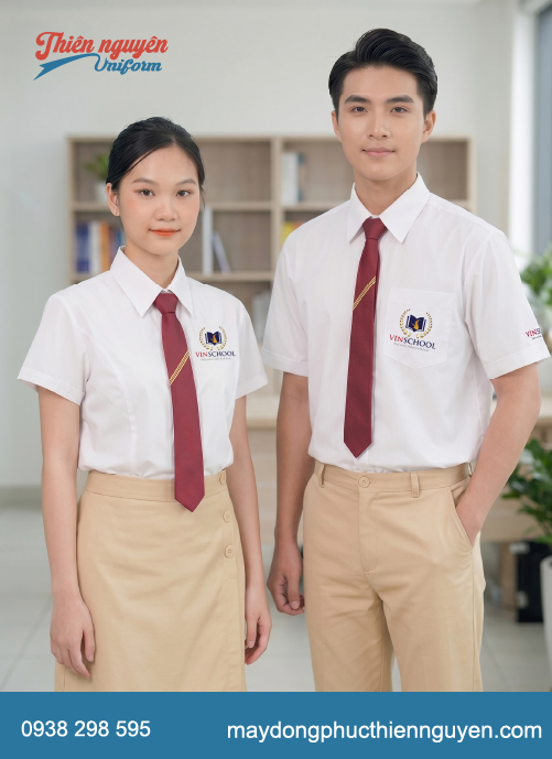 Đồng phục học sinh cấp 2 trường quốc tế Vinschool