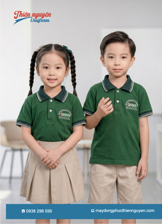 Đồng phục cho trẻ mầm non trường Fosco School