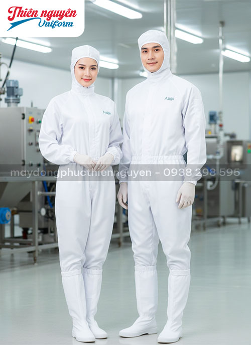 Mẫu quần áo chế biến thực phẩm ngành nông sản TP042