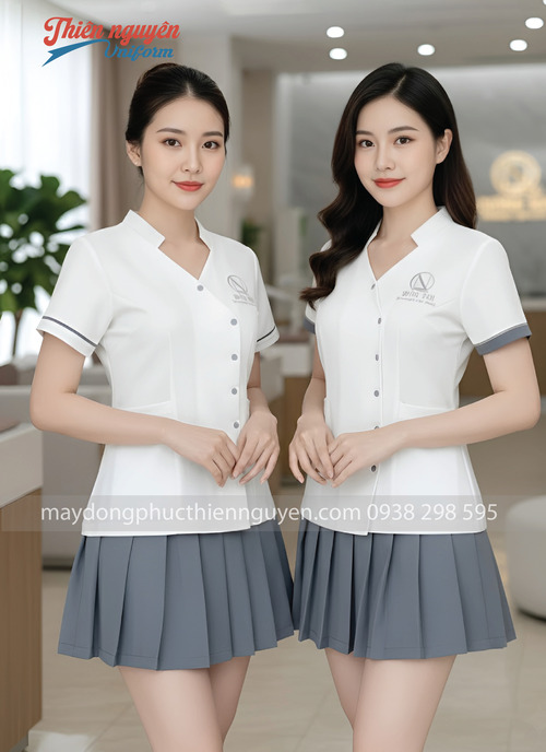 Mẫu quần áo nhân viên massage MS001