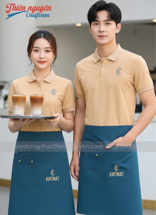 Tạp dề quán cafe Katinat - 002