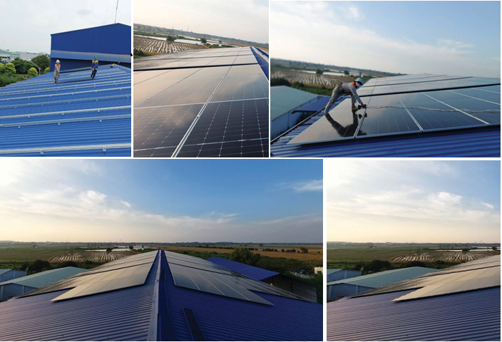 DỰ ÁN NĂNG LƯỢNG MẶT TRỜI CÔNG SUẤT: 130KWP - NHÀ MÁY SÓC TRĂNG