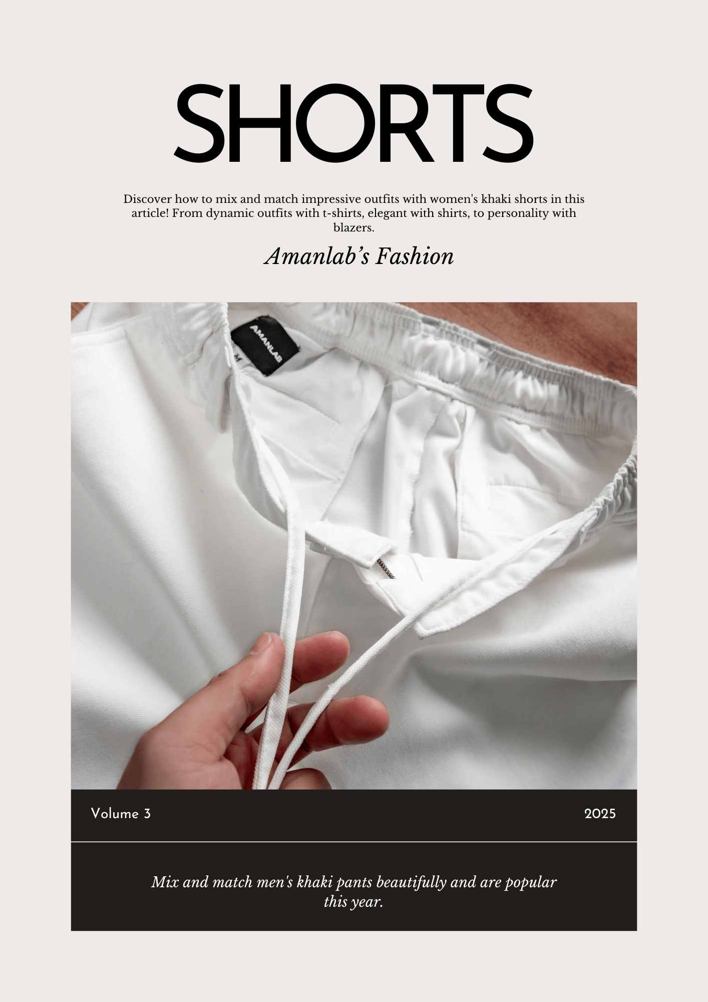 Top 5 cách phối đồ với quần short kaki siêu đơn giản cho nam