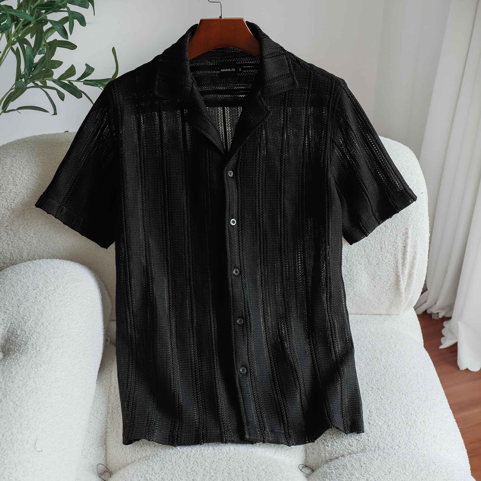 Sơ Mi Lưới Roven AMANLAB