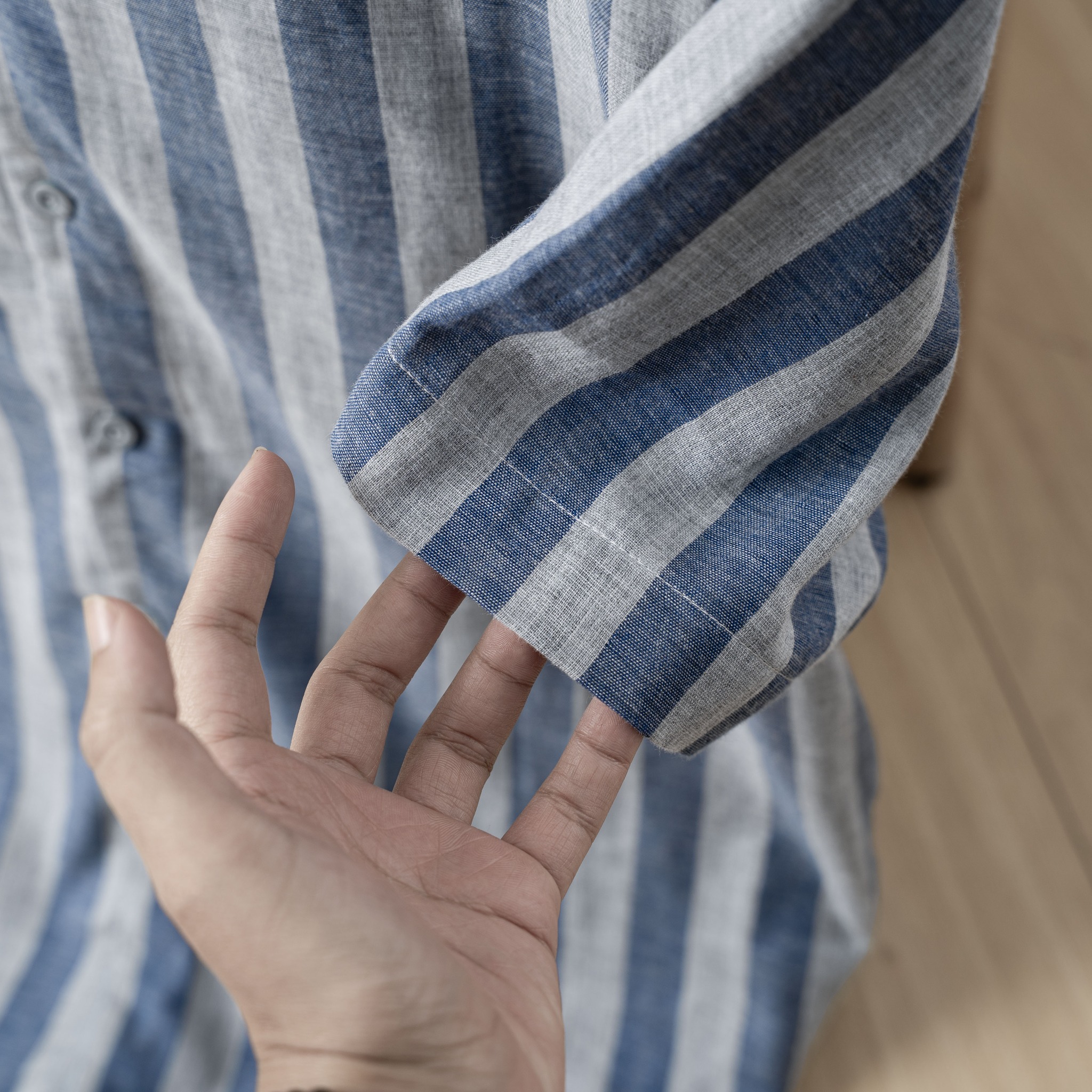 Sơ mi vải Linen OREN AMANLAB