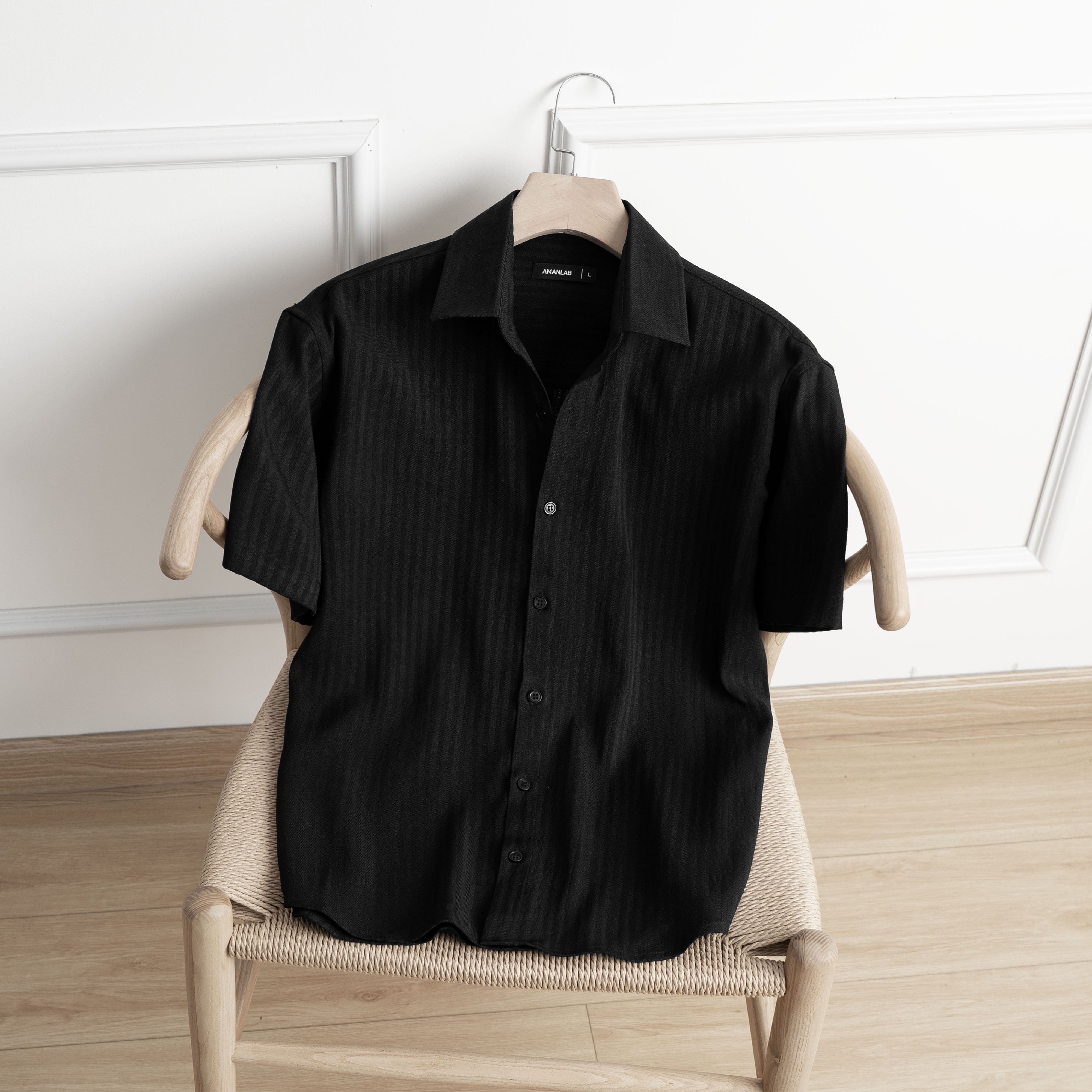 Sơ Mi Sọc Họa Tiết VYN AMANLAB