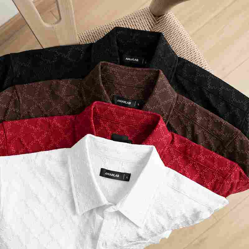 Sơ Mi Cotton  Crimson AMANLAB