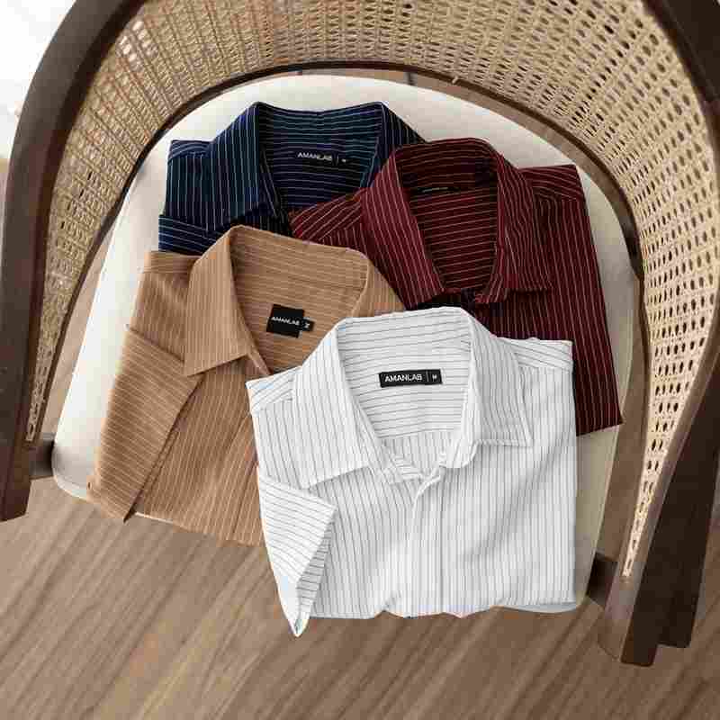 Sơ Mi Cotton Spandex Legend AMANLAB