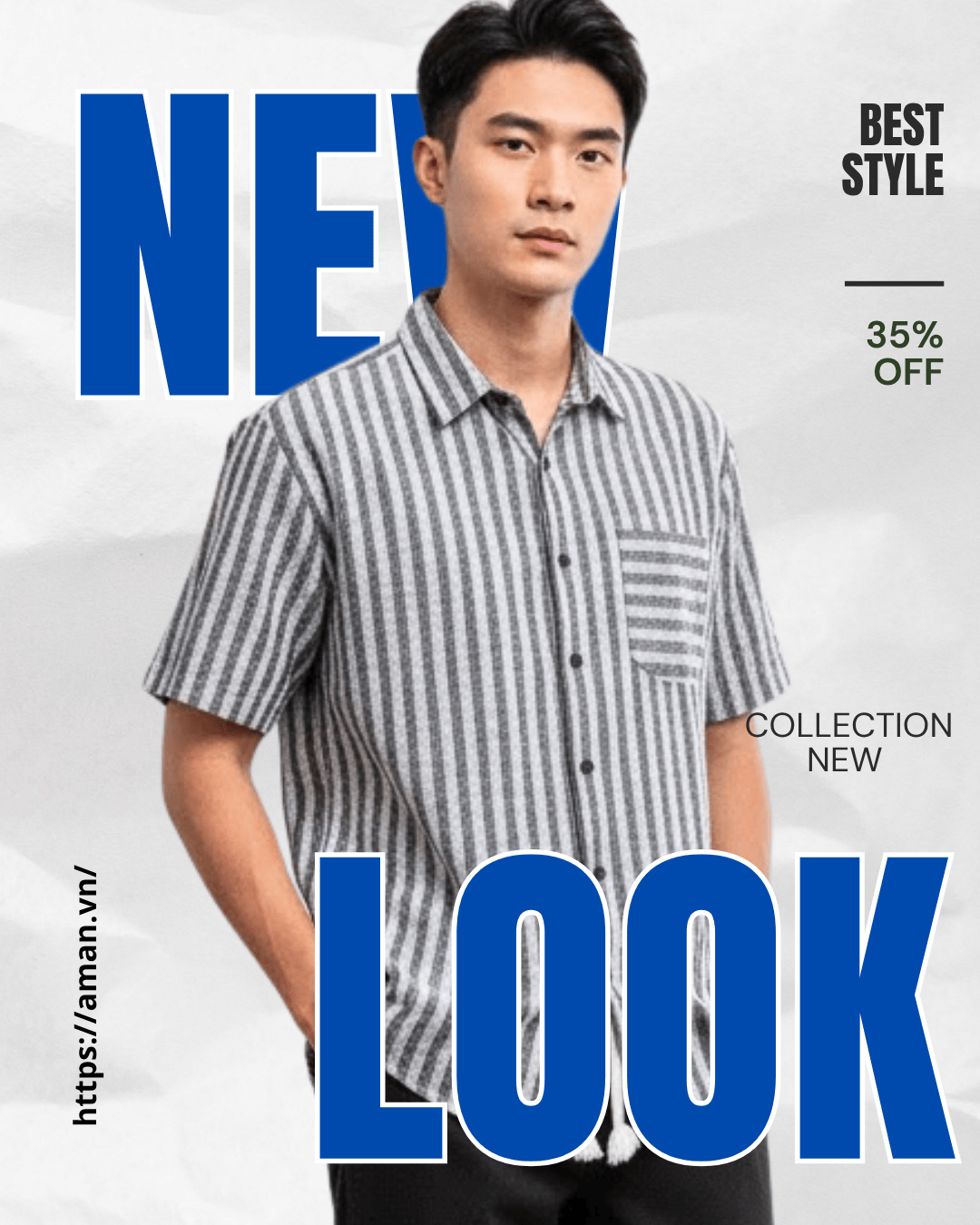 Sơ mi ngắn tay MONO AMANLAB