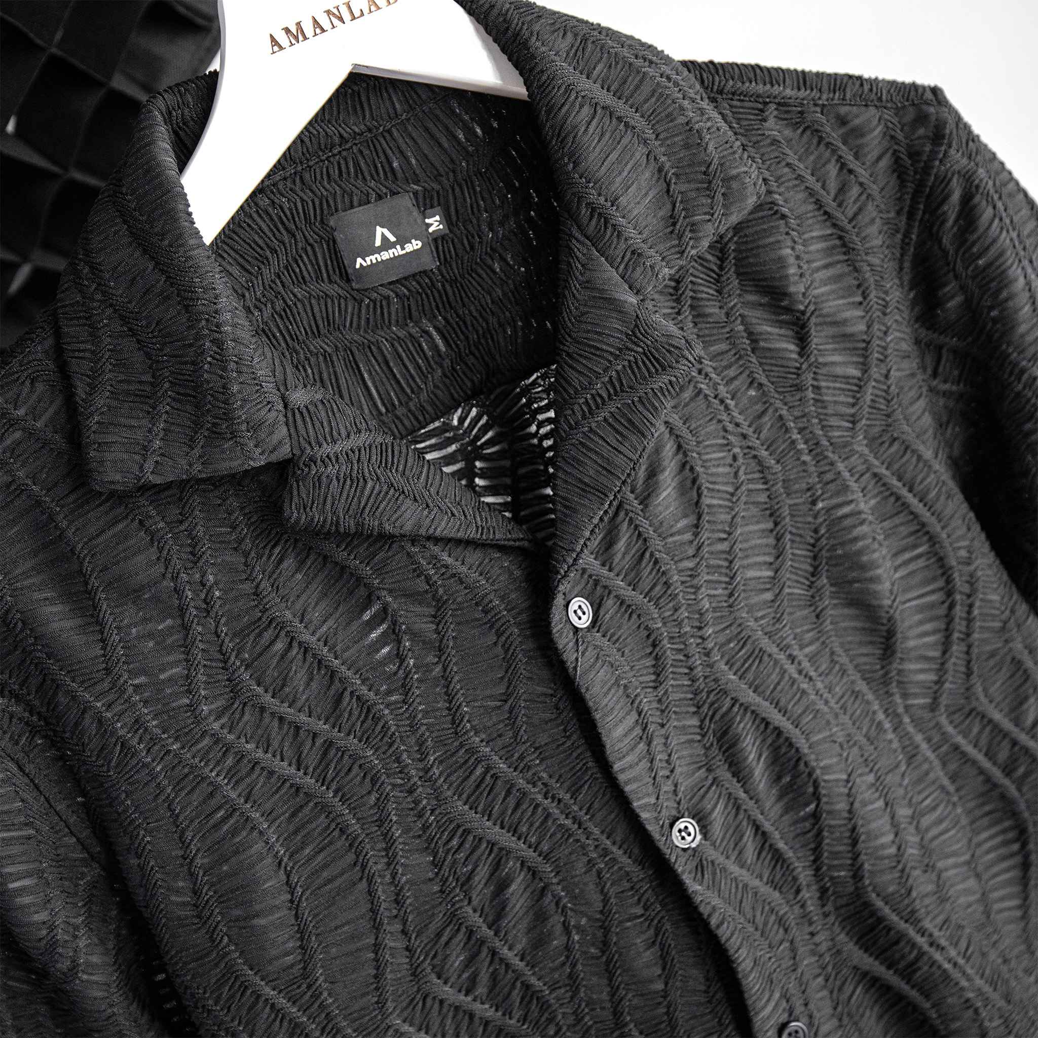 Sơ Mi Cotton Wavy AMANLAB