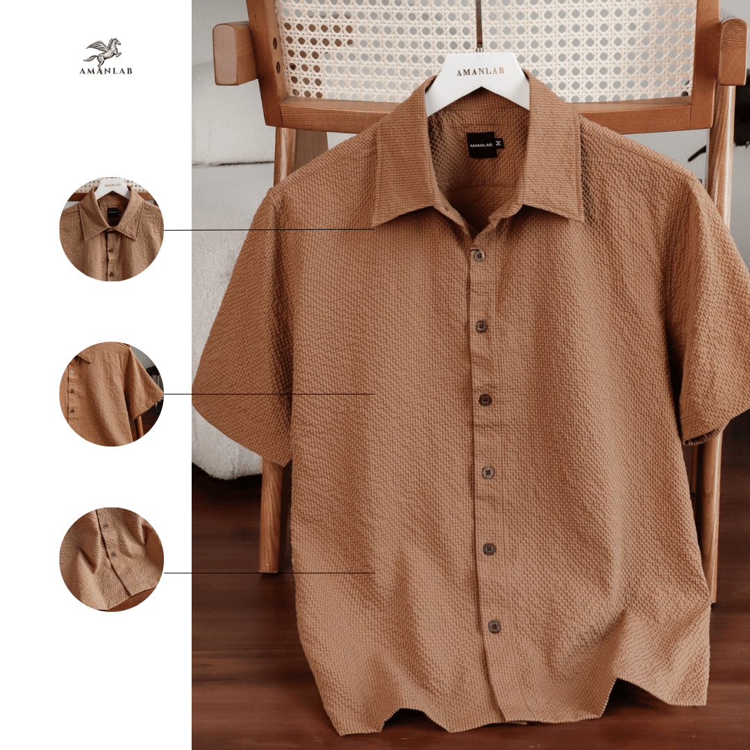 Sơ Mi Cotton Floral AMANLAB