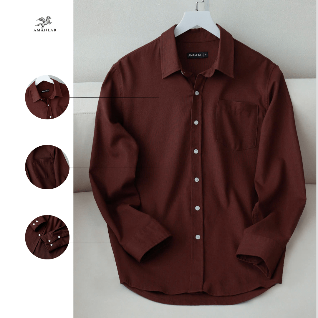 Sơ Mi Nam Dài Tay Varen Linen