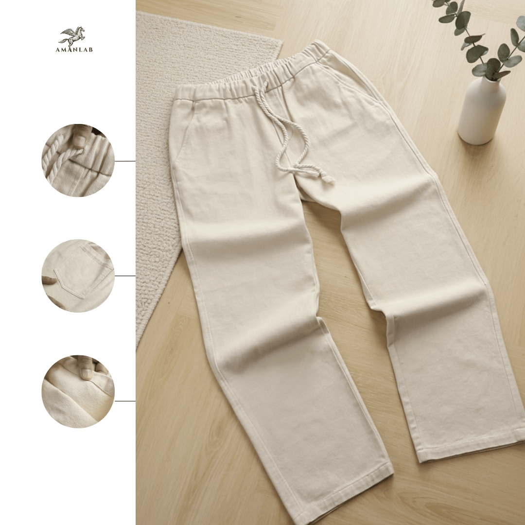 Quần KAKI PALE Pants AMANLAB