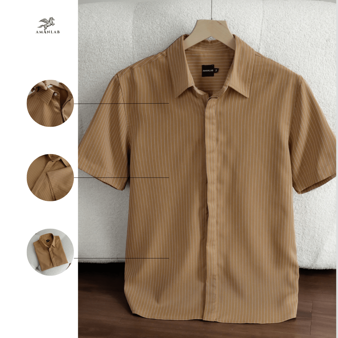 Sơ Mi Cotton Spandex Legend AMANLAB