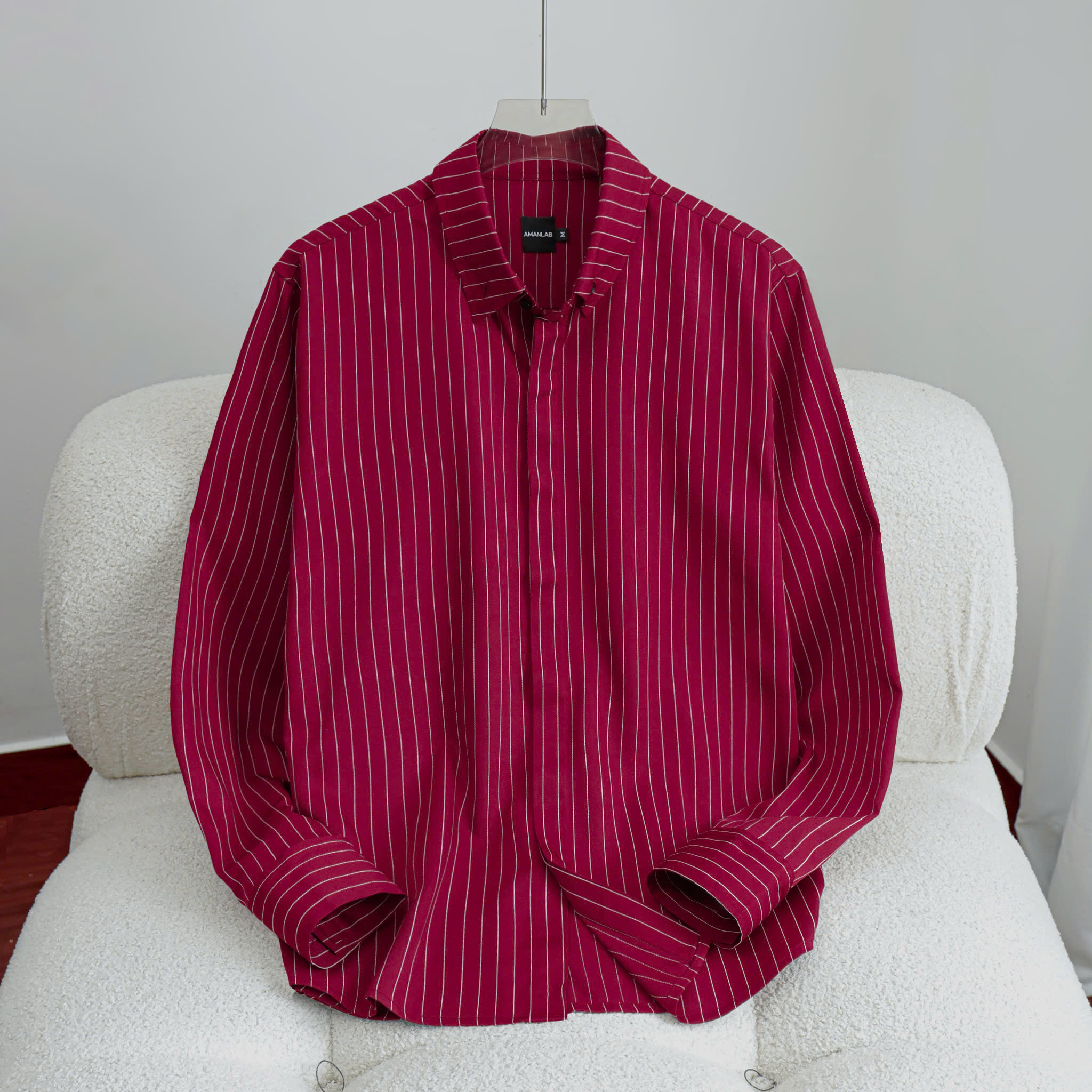 Sơ Mi Pinstripe Noir  AMANLAB