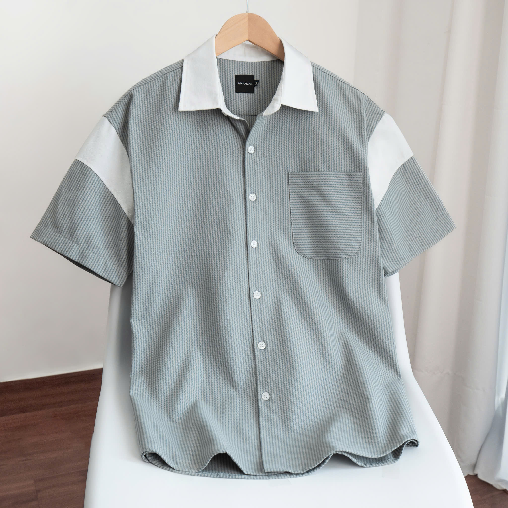 Sơ Mi Sọc Falcon AMANLAB