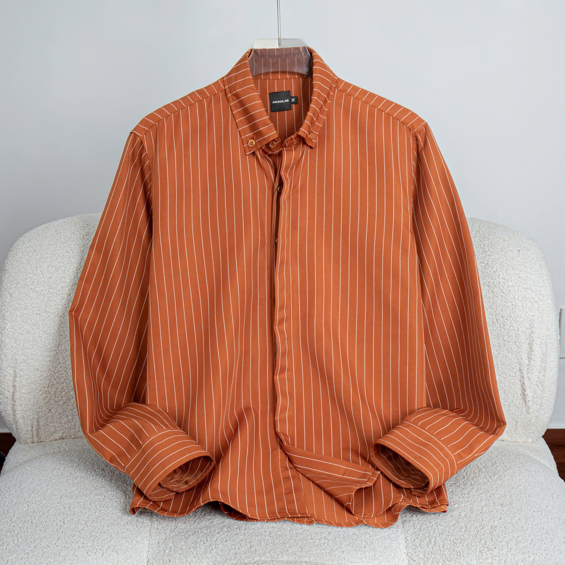 Sơ Mi Pinstripe Noir  AMANLAB