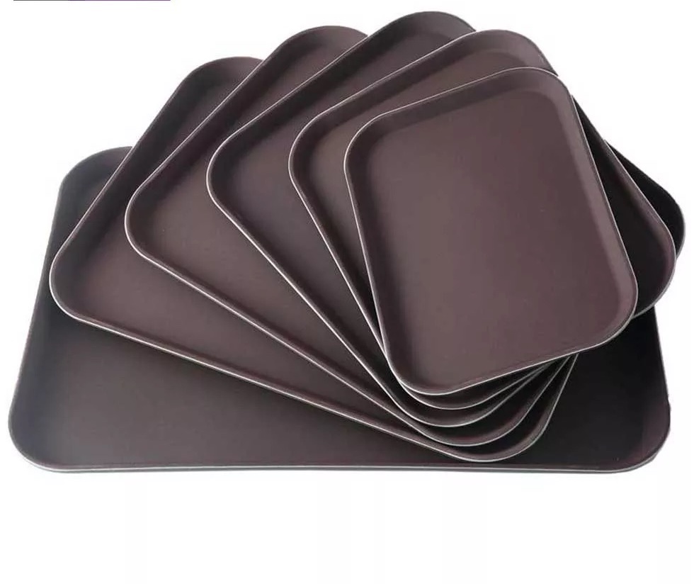 Khay Phục Vụ Chống Trượt Chữ Nhật