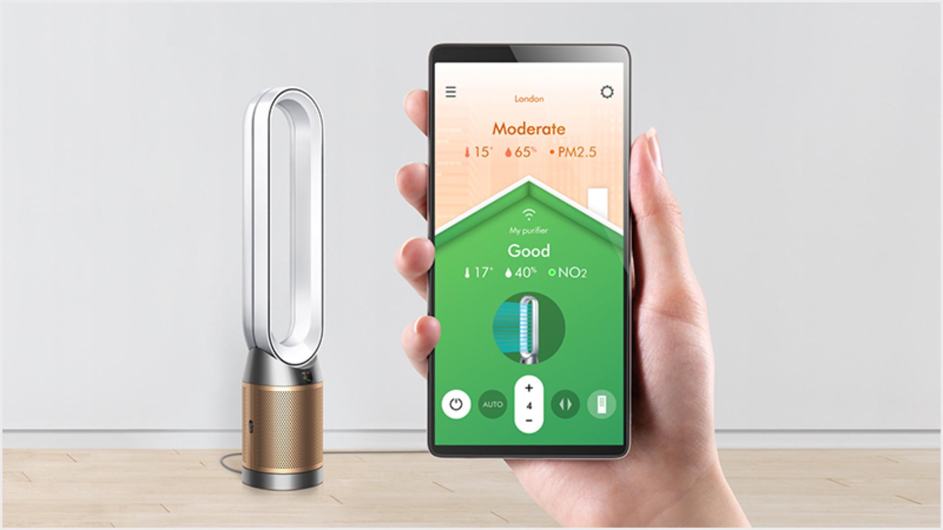 Kết nối thông minh qua ứng dụng MyDyson