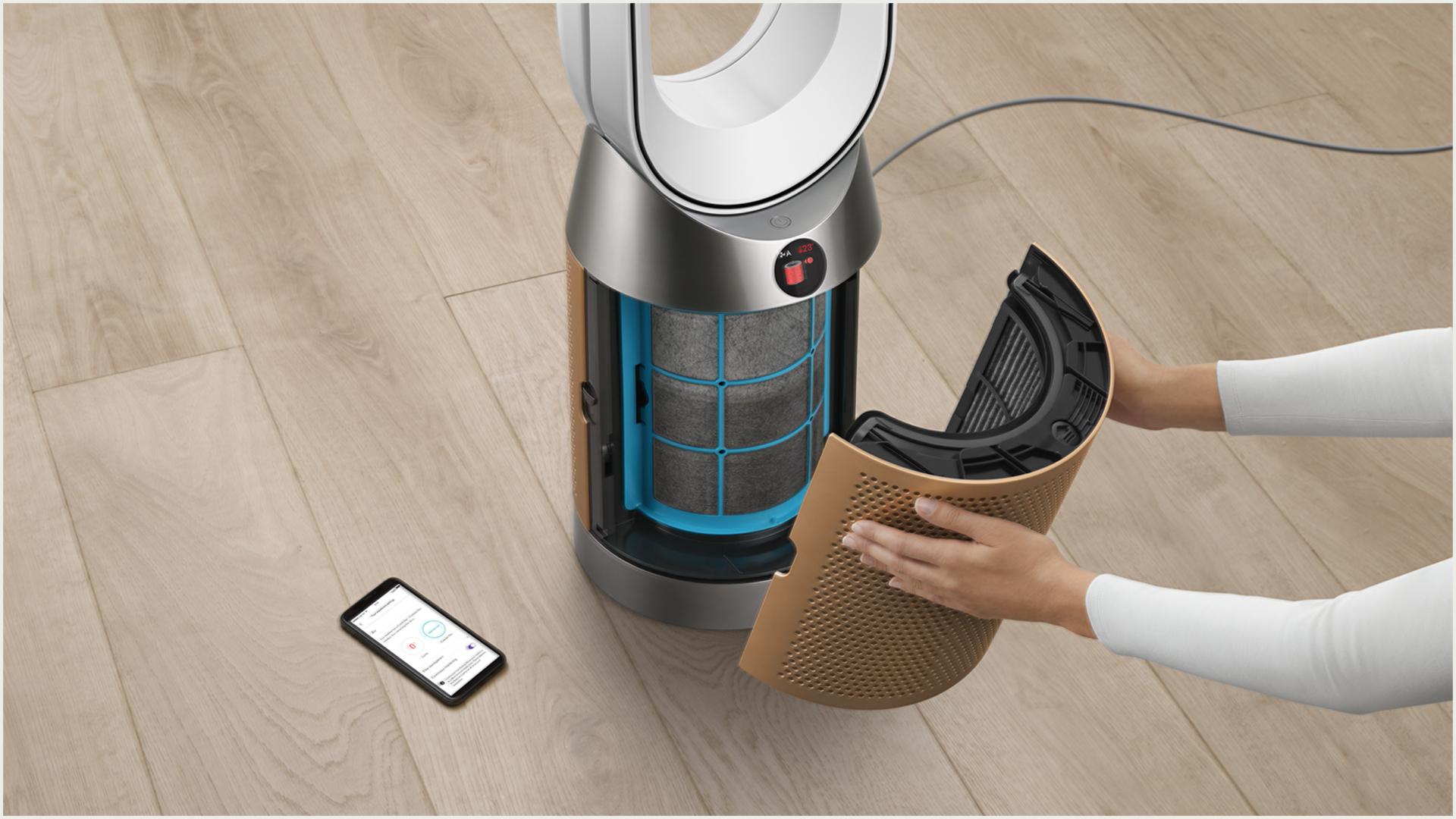 Thay bộ lọc dễ dàng, tiện lợi