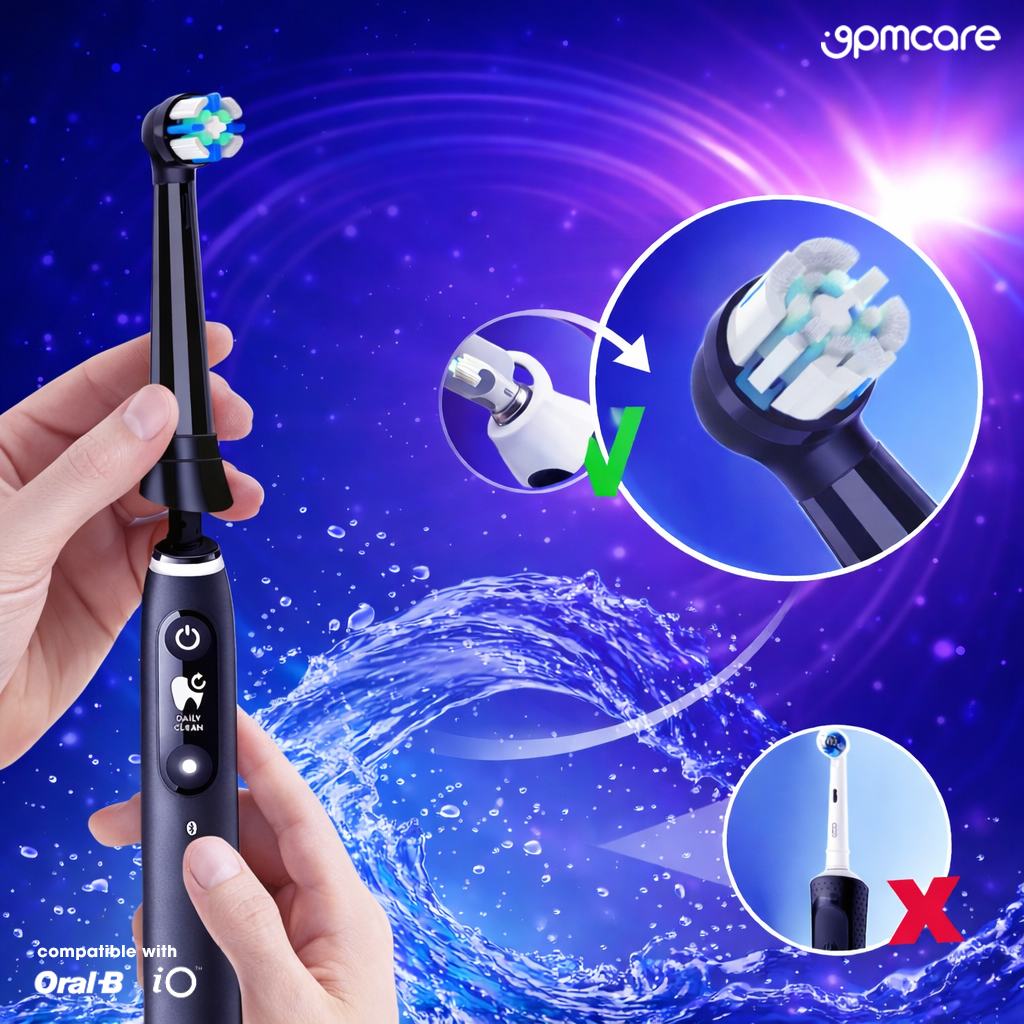 Đầu bàn chải điện 9pmcare iO lắp cho Oral-B iO Series