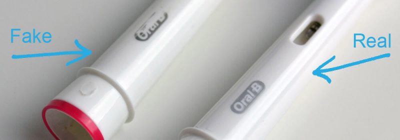 phan biet ban chai dien oral b that va fake