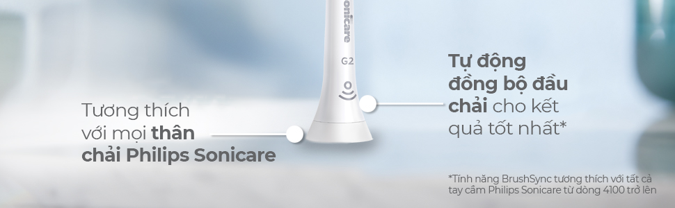 Đầu bàn chải điện Philips G2 Optimal Gum Care