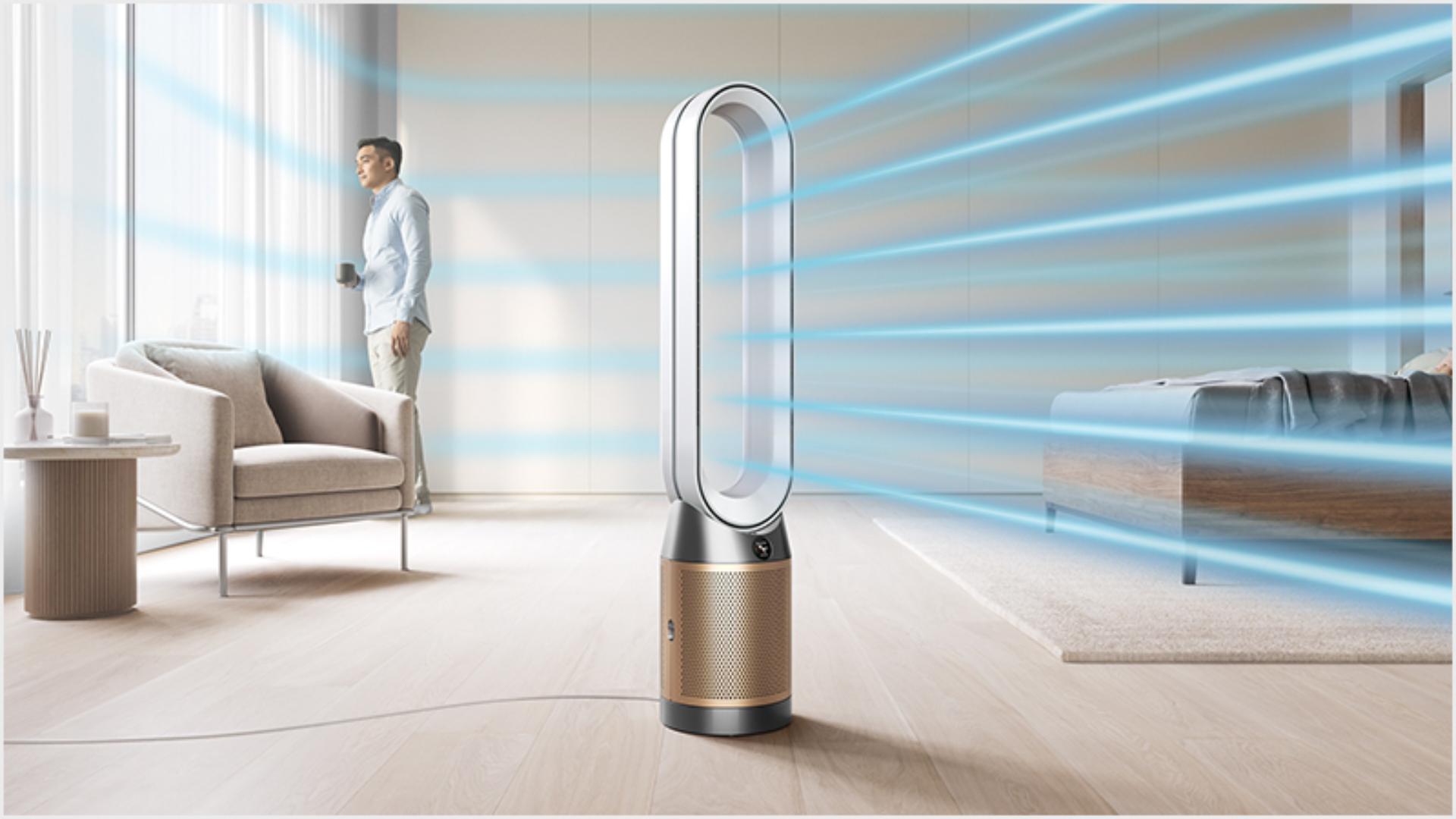 Tạo luồng gió mát tức thì khi trời nóng