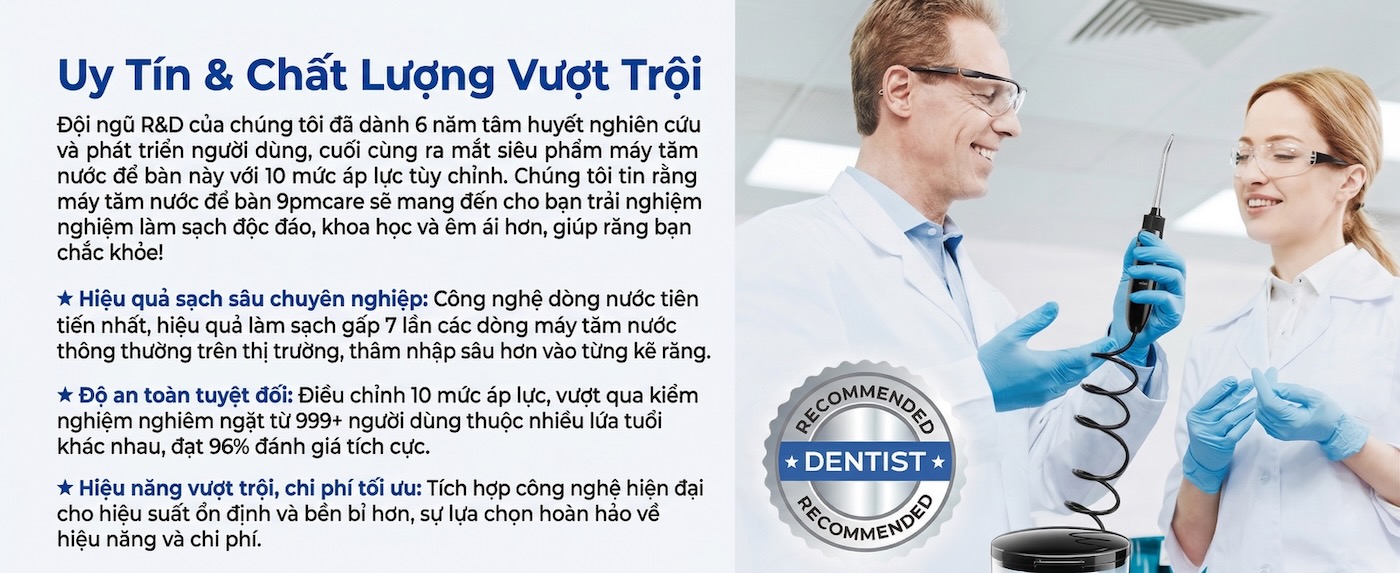 TẠI SAO NÊN DÙNG MÁY TĂM NƯỚC ĐỂ BÀN?