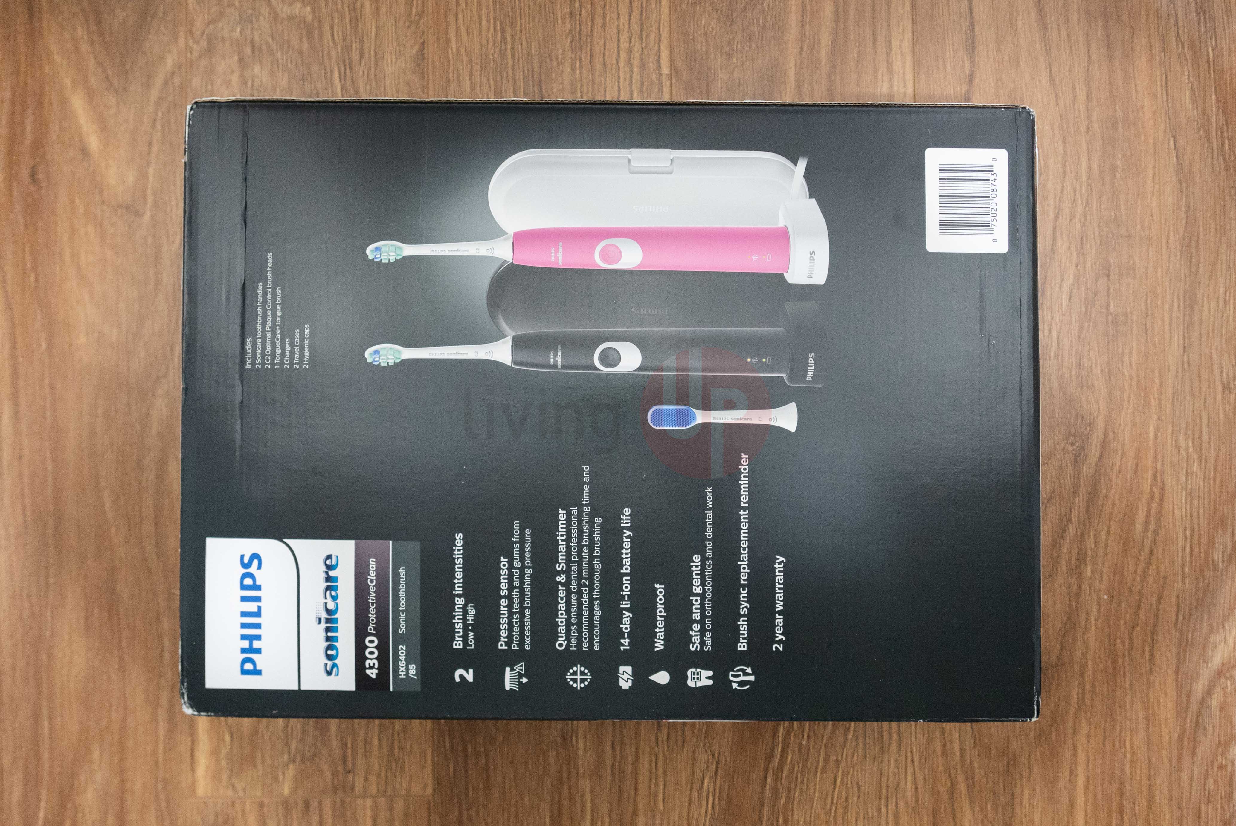 ban chai dien philips sonicare 4300