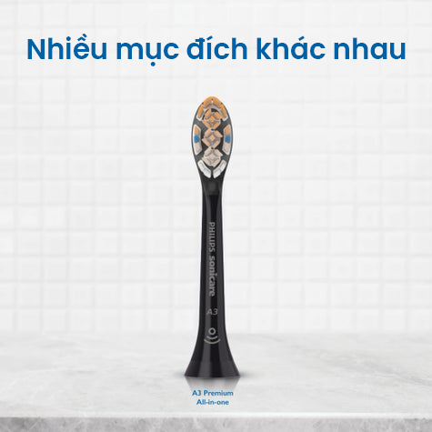 Dau ban chai dien cao cap Philips Sonicare A3 All in one