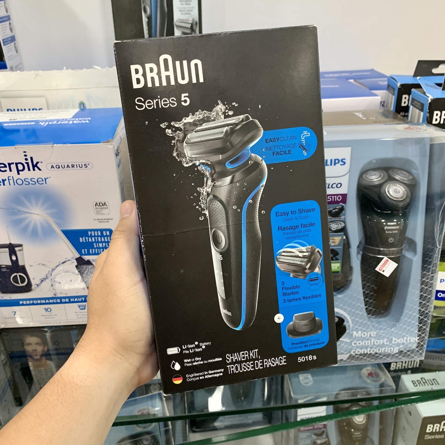 Máy cạo râu Braun Series 5 5018s