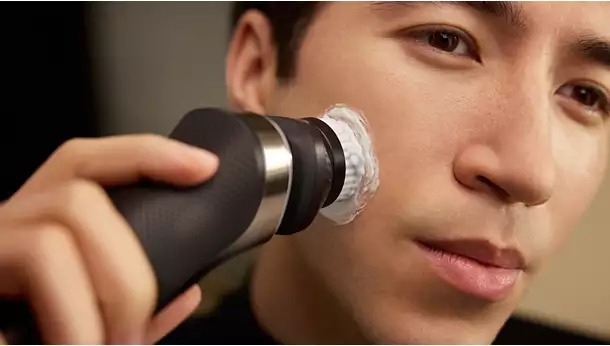 Đầu cọ rửa mặt gắn rời