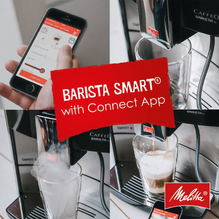 may pha cafe melitta barista ts smart companion app