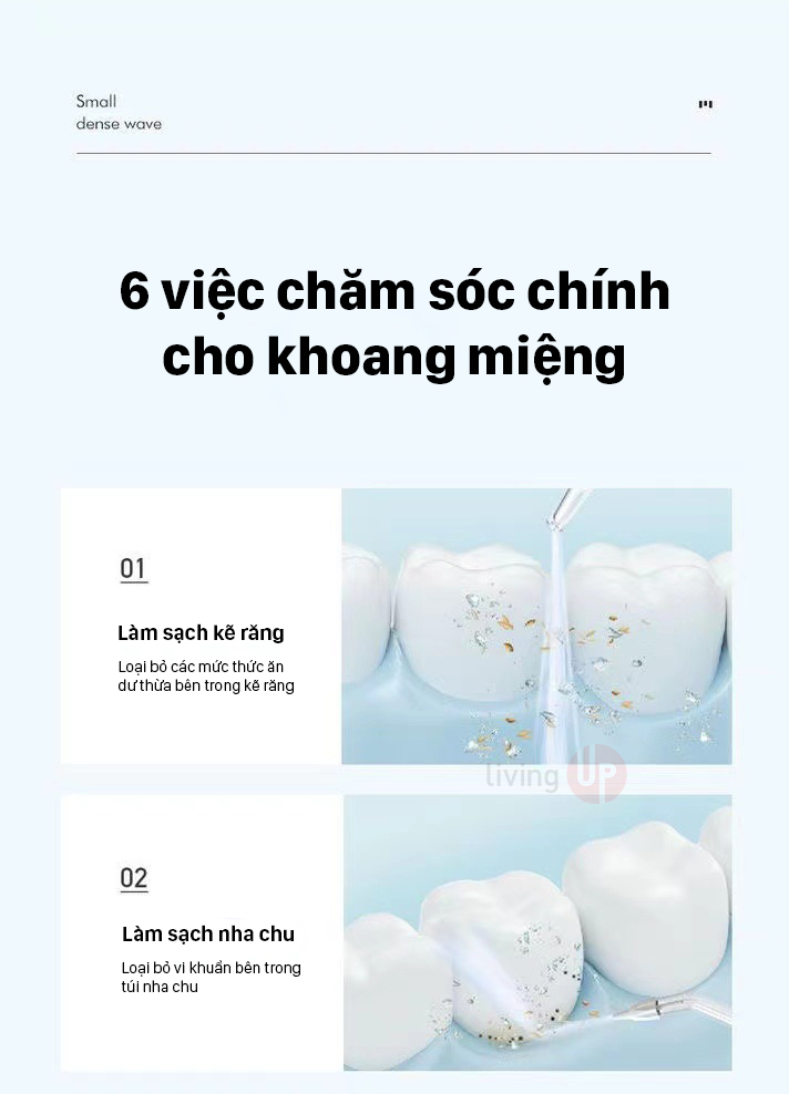 May tam nuoc cam tay mini Usmile C1