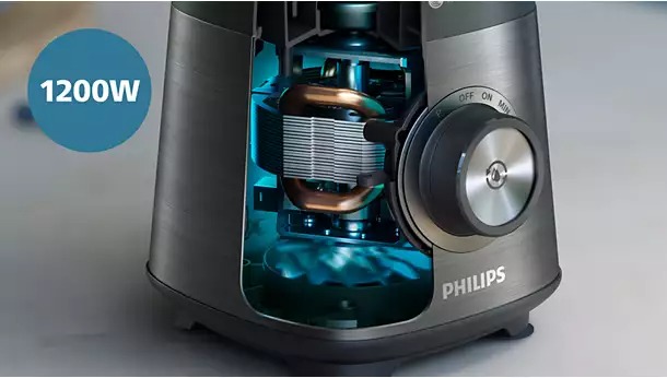 Máy xay Philips công suất 1200W xay mịn nguyên liệu cứng