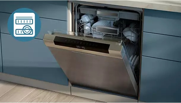 Tất cả bộ phận đều an toàn với máy rửa chén