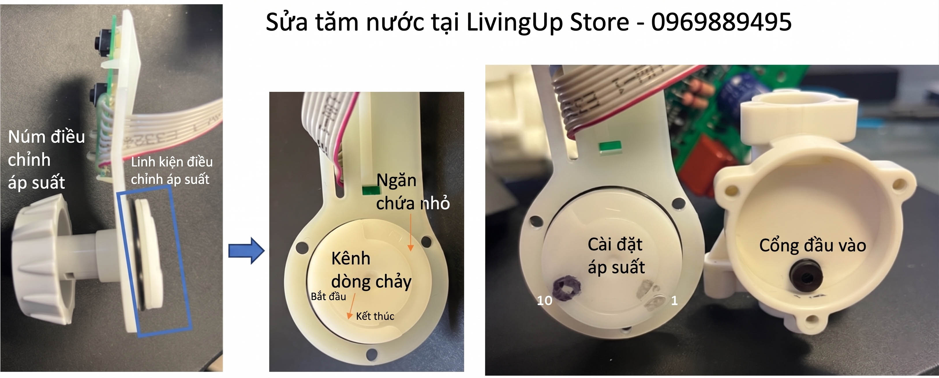 Các lỗi thường gặp của tăm nước Waterpik