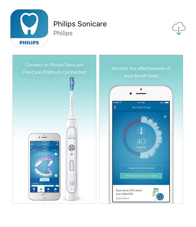 Hướng dẫn tải ứng dụng Oral-B và Philips Sonicare Apps trên iOS