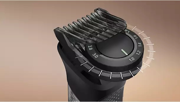 Cắt tỉa đều với độ dài chính xác cho vẻ ngoài hoàn hảo