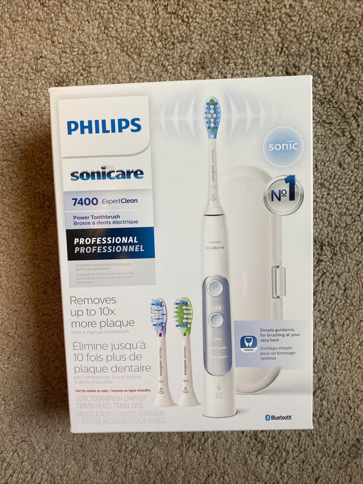 Ban chai dien Philips Sonicare ExpertClean 7400