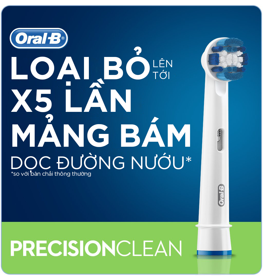 Dau ban chai dien Oral-B Precision Clean