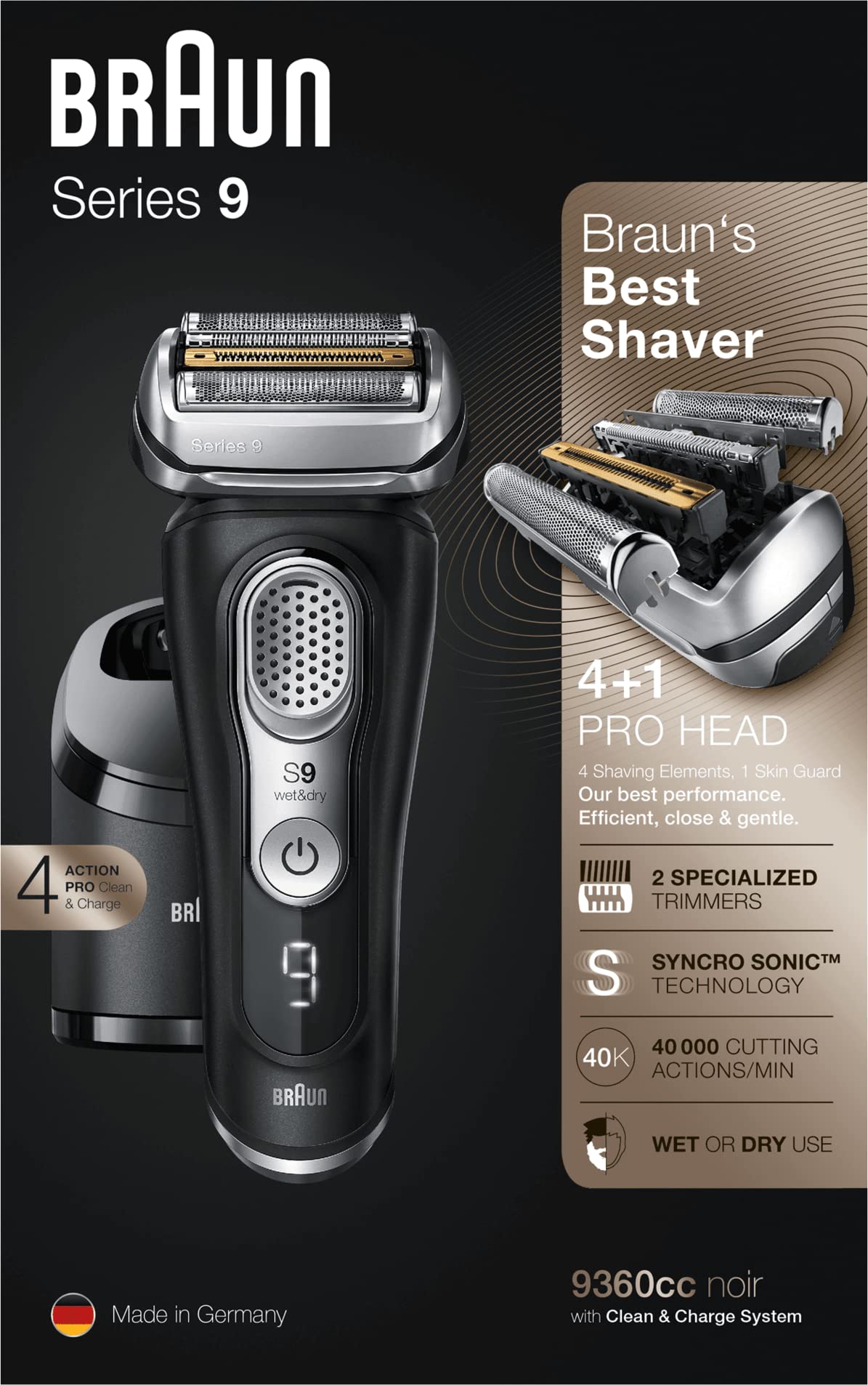 Máy cạo râu Braun Series 9 9360cc