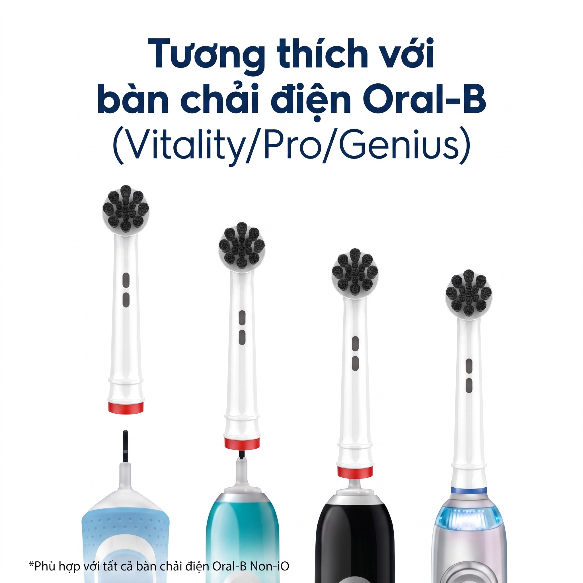 Tương thích với Oral-B Vitality