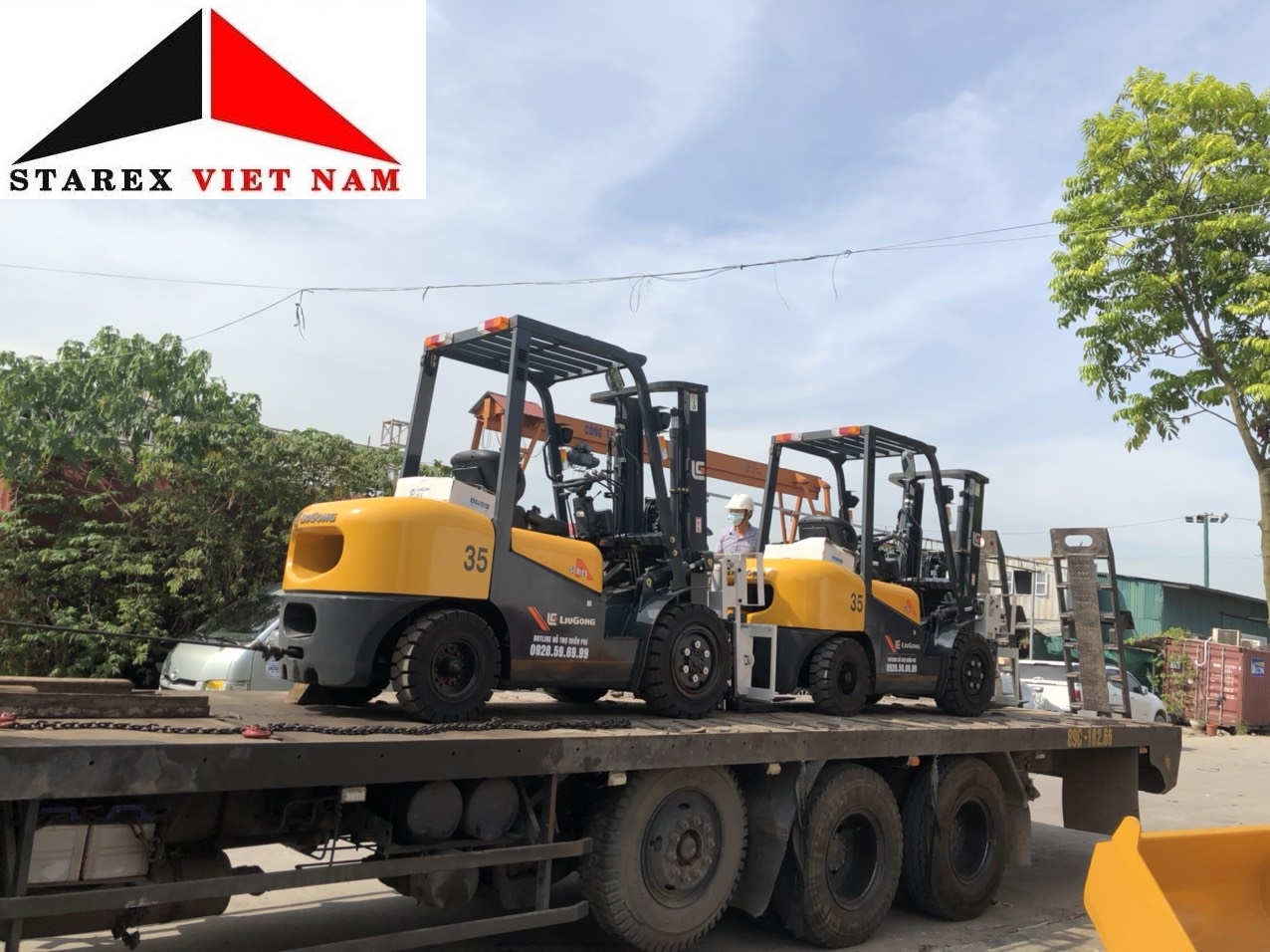 Xe nâng Liugong 3.5 tấn CPCD35