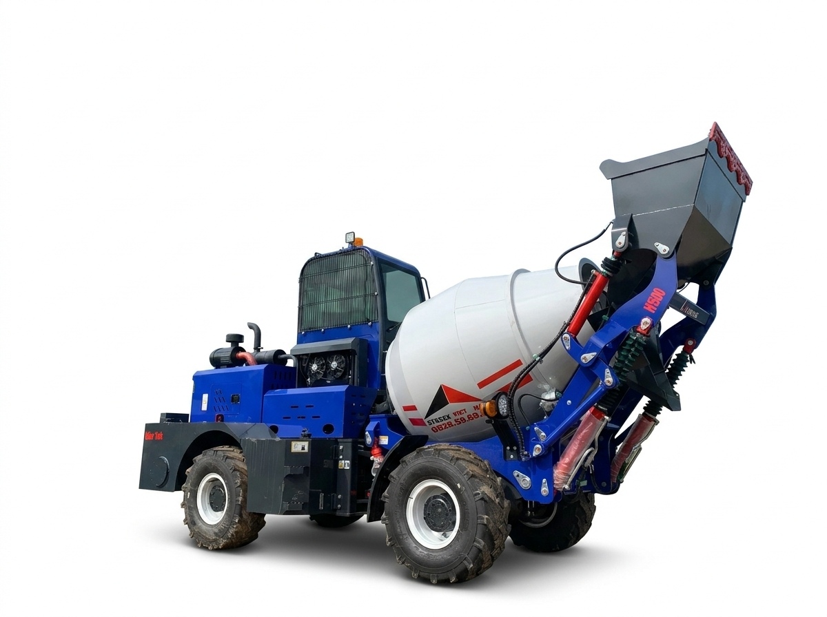 Xe trộn tự nạp liệu 2m3 H15